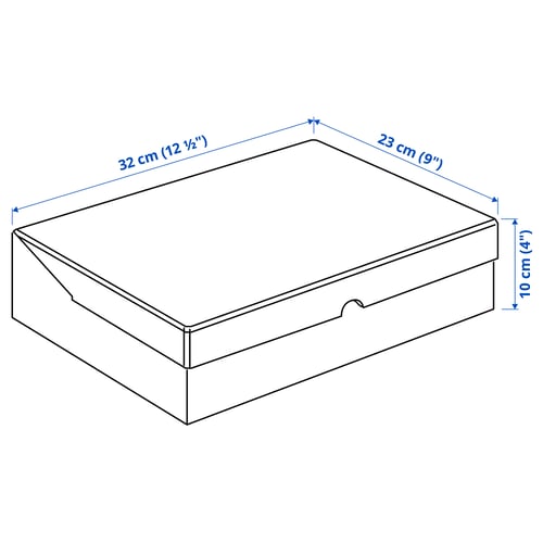 Illustration with measurements for the product: VATTENTRÅG.