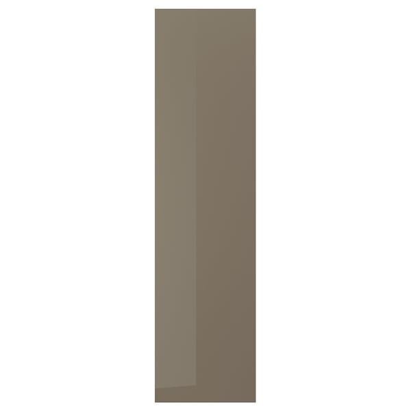 VOXTORP cabinet, glossy brown, rectangular.