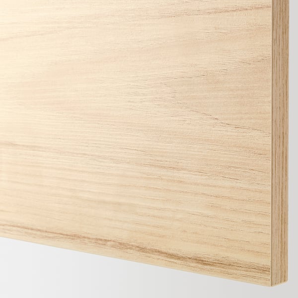 Smooth, light wood-textured surface; clean, natural look.