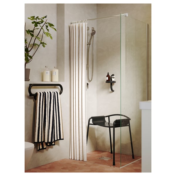 BÄSINGEN Shower chair, anthracite