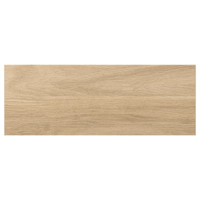 ENHET light wood panel, rectangular, smooth surface, 10-year guarantee.