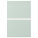 ENHET: sage green rect foil surface