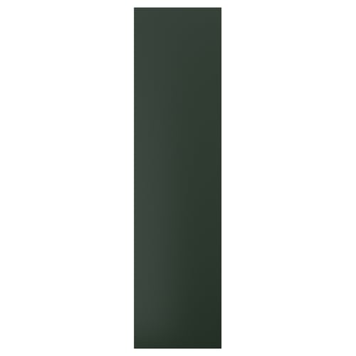 HAVSTORP: dark green, rectangular kitchen cabinet front, smooth acrylic paint finish.