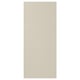 HAVSTORP beige cabinet door; smooth, rectangular, fiberboard.