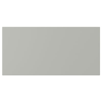 HAVSTORP: light grey, smooth, rectangular kitchen cabinet front.