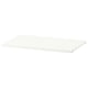 A white metal shelf, part of the HJÄLPA series, suitable for organising items.