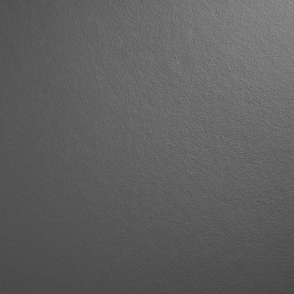 Dark grey laminate surface, smooth and high quality, suitable for kitchen worktops.