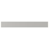 LERHYTTAN light grey kitchen cabinet. Rectangular solid birch wood, bevelled edges, classic design.