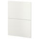METOD kitchen panel, white, rectangular, smooth.