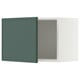 METOD Wall cabinet, white/Aspudden dark grey-green, 60x37x40 cm