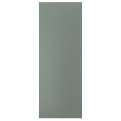 IKEA NICKEBO, grey-green cover panel, rectangular, smooth.