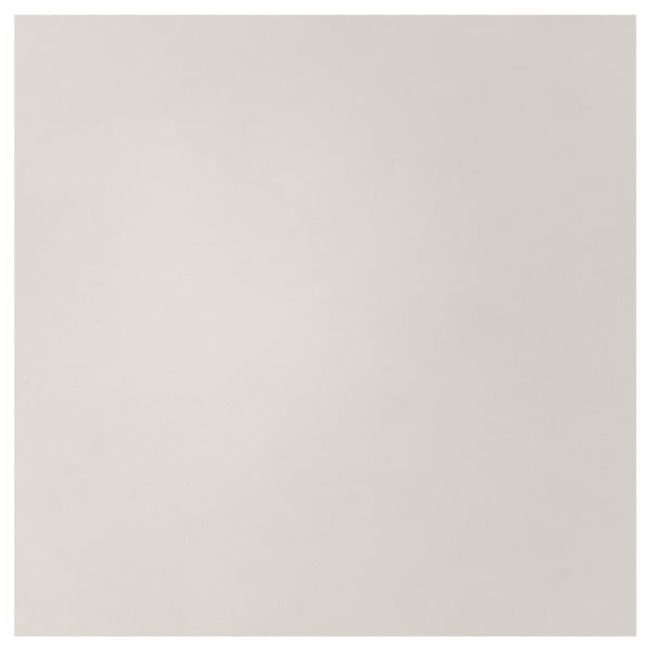 RUNSBÄCK wall panel: light beige, porcelain, square, plain.