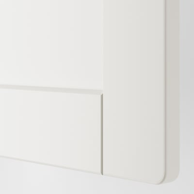 White drawer front with sleek frame, part of the SMÅSTAD series.