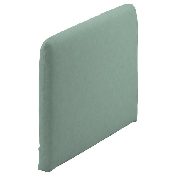 SÖDERHAMN sofa section in green. Upholstered, rectangular shape.
