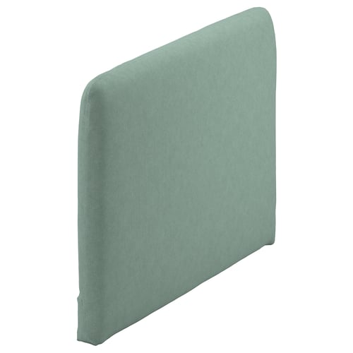 SÖDERHAMN sofa section in green. Upholstered, rectangular shape.