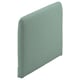 SÖDERHAMN sofa section in green. Upholstered, rectangular shape.