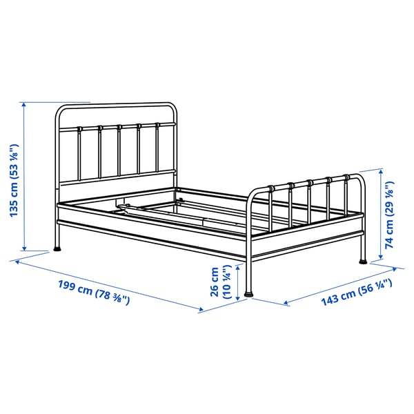 Illustration with measurements for the product: STJÄRNÖ.