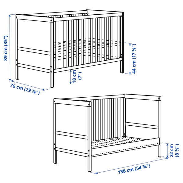 Illustration with measurements for the product: SUNDVIK.