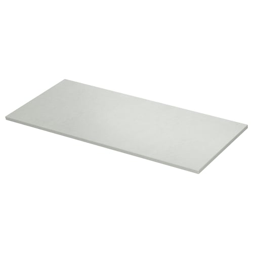 TOLKEN grey countertop, rectangular, stone effect, foil-covered fiberboard.