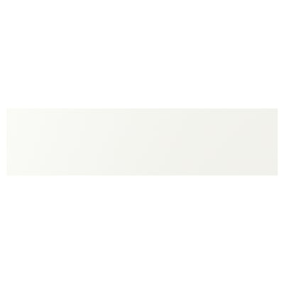 VALLSTENA white kitchen cabinet, smooth surface, simple design.