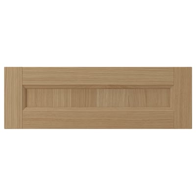 Brown VEDHAMN oak drawer with jointed frame