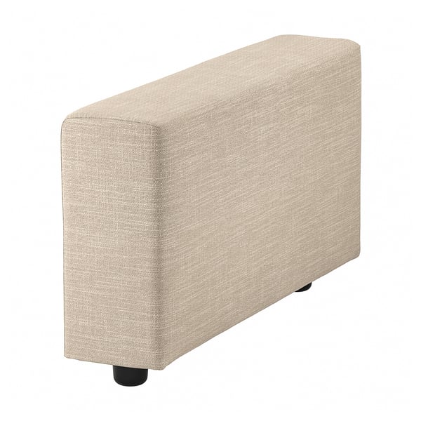 VIMLE light grey sofa cushion, rectangular, skilled design, durable upholstery.