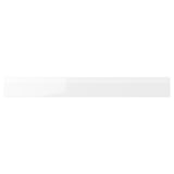 VOXTORP drawer in white glossy finish, sleek modern design, smooth surface with integrated handles, easy to clean.