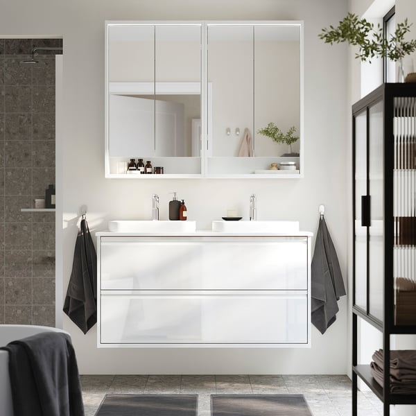 ÄNGSJÖN / BACKSJÖN Wash-stnd w drawers/wash-basin