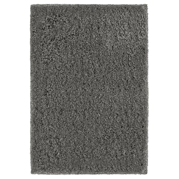 ALMTJÄRN Bath mat, dark grey, 40x60 cm