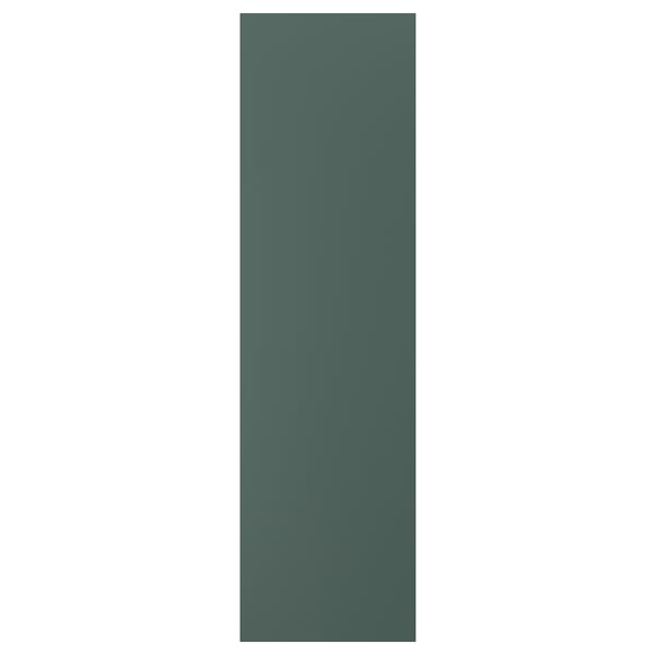 ASPUDDEN Cover panel, dark grey-green, 62x220 cm