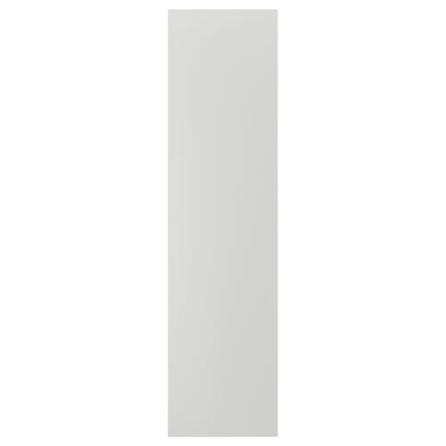 ASPUDDEN Cover panel, light grey, 62x240 cm