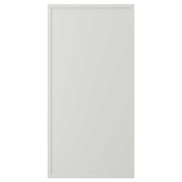 ASPUDDEN Door, light grey, 40x80 cm