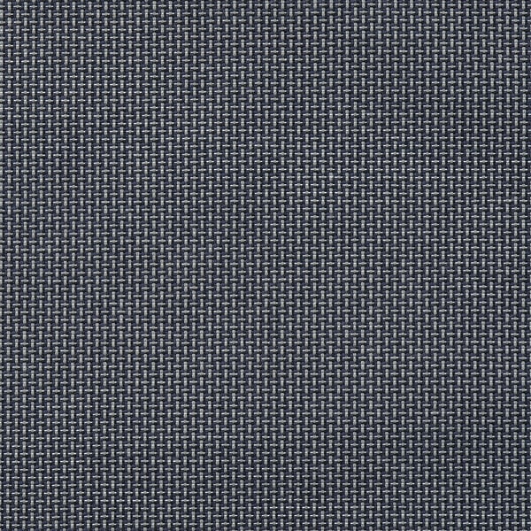 Grey fabric with intricate weave pattern, smooth to touch, indicating high quality upholstery.