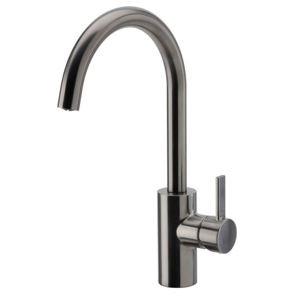 Pewter tap, curved spout
