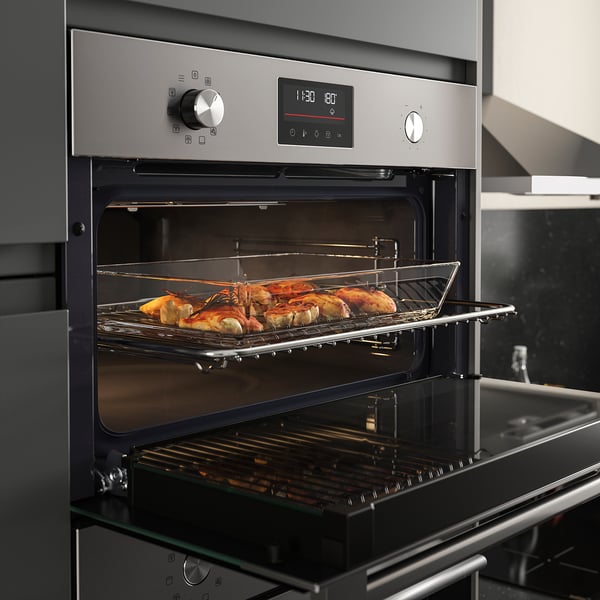 FRILLESBO True fan oven, compact bake function/stainless steel colour IKEA 500