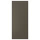 HAVSTORP door: dark brown, rectangular, smooth surface, acrylic paint & fiberboard.