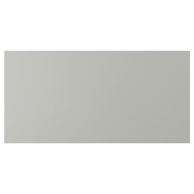 HAVSTORP light grey cabinet panel, rectangular, smooth acrylic paint finish.