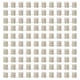 Grid of white KOMPLEMENT plastic furniture cover caps, uniformly shaped and aligned.