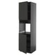 Modern dark grey METOD kitchen unit with adjustable shelves.