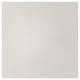 Runsäck: white porcelain wall panel. Square, smooth. Ideal for kitchen.