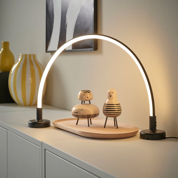 SMÅSNÖRE LED decoration lighting, dimmable adjustable colour