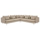 SÖDERHAMN Corner sofa, 6-seat, Kelinge beige
