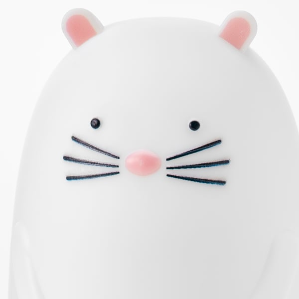 Owl night light with smart color-changing, switchable, safe.