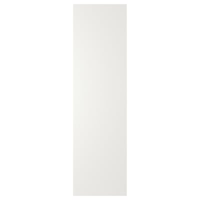 STENSUND white cover panel, rectangular, lacquered fiberboard, country style.