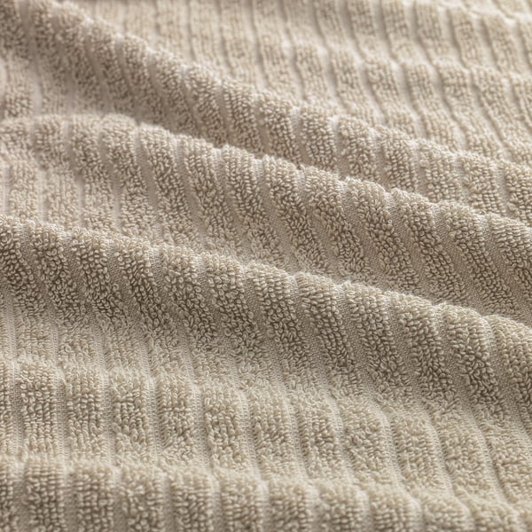 Close-up of soft, textured towel showcasing its high-quality, absorbent weave.