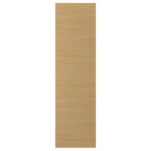 A vertical, light brown wood-like panel of VOXTORP series, sleek with smooth surface.