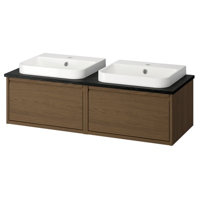 ÄNGSJÖN / BACKSJÖN Meuble lavabo/vasques