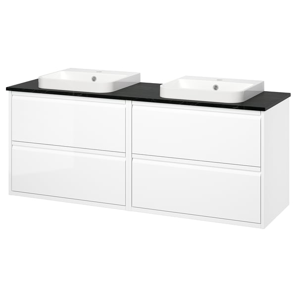 ÄNGSJÖN / BACKSJÖN Meuble lavabo/vasques