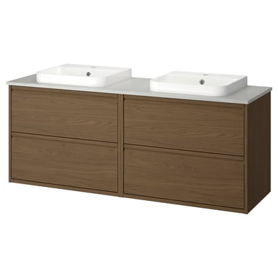 ÄNGSJÖN / BACKSJÖN Meuble lavabo/vasques