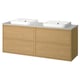 ÄNGSJÖN / BACKSJÖN Meuble lavabo/vasques